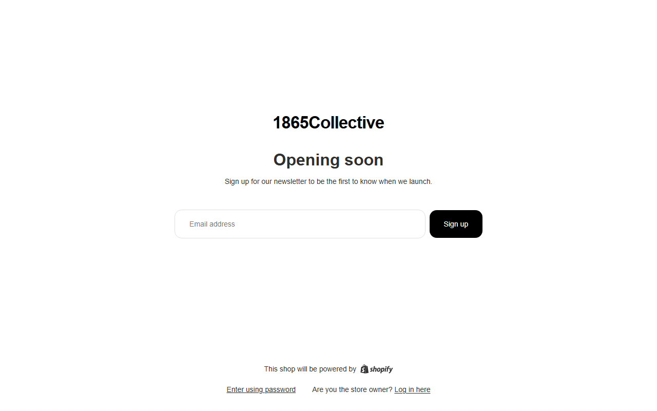 1865collective.com screenshot