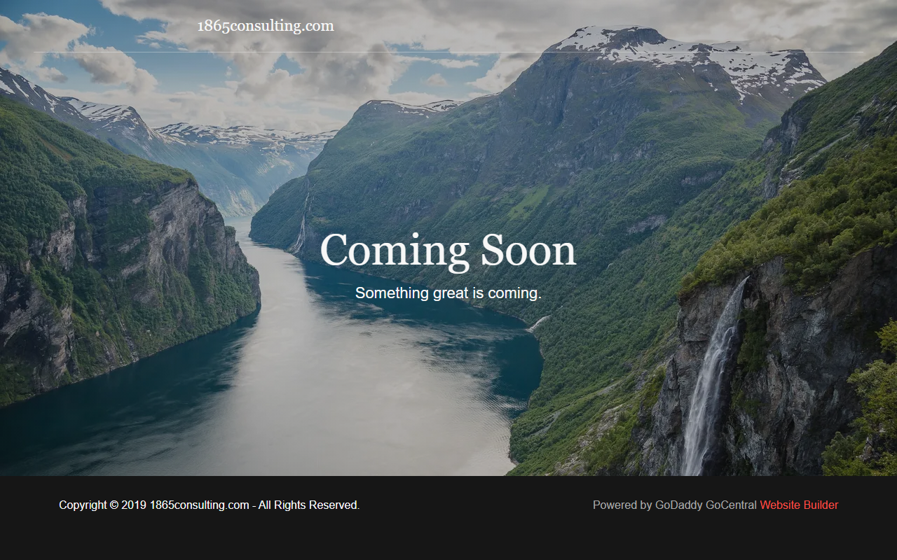 1865consulting.com screenshot