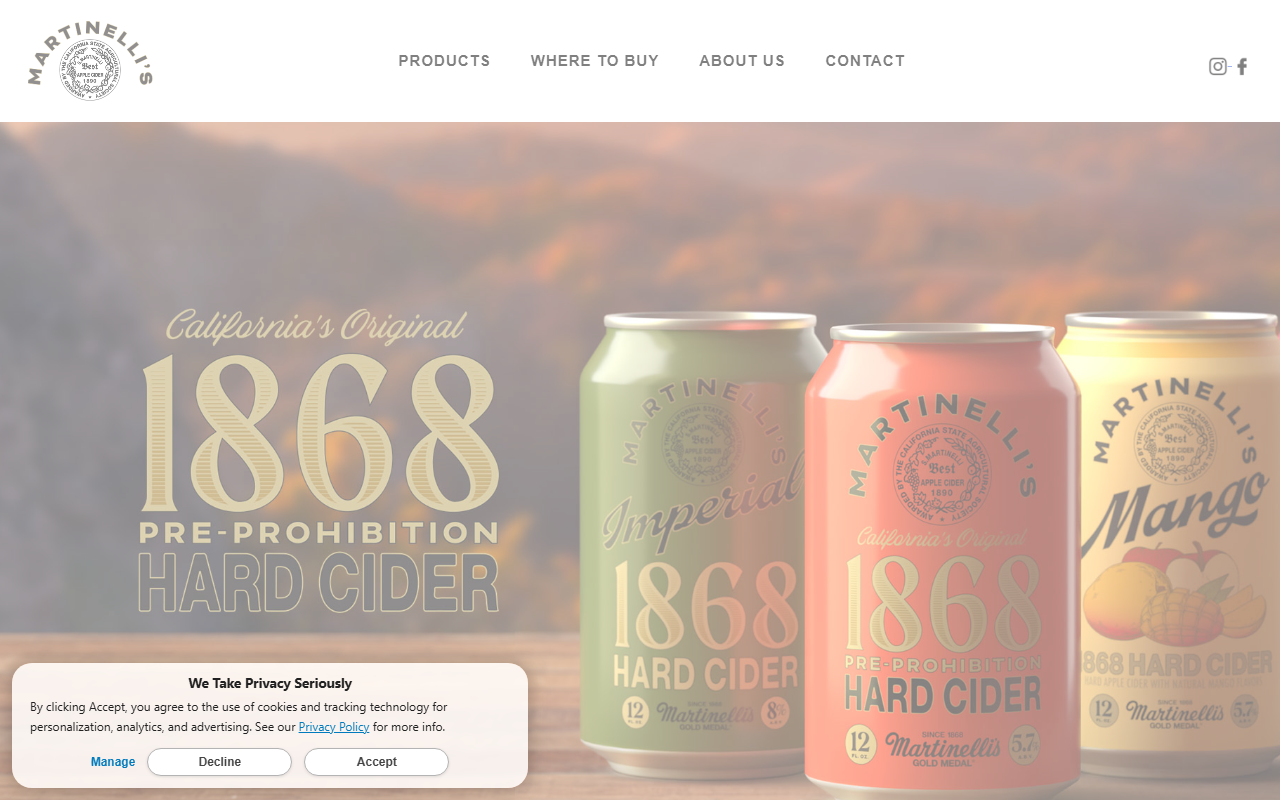 1868hardcider.com screenshot