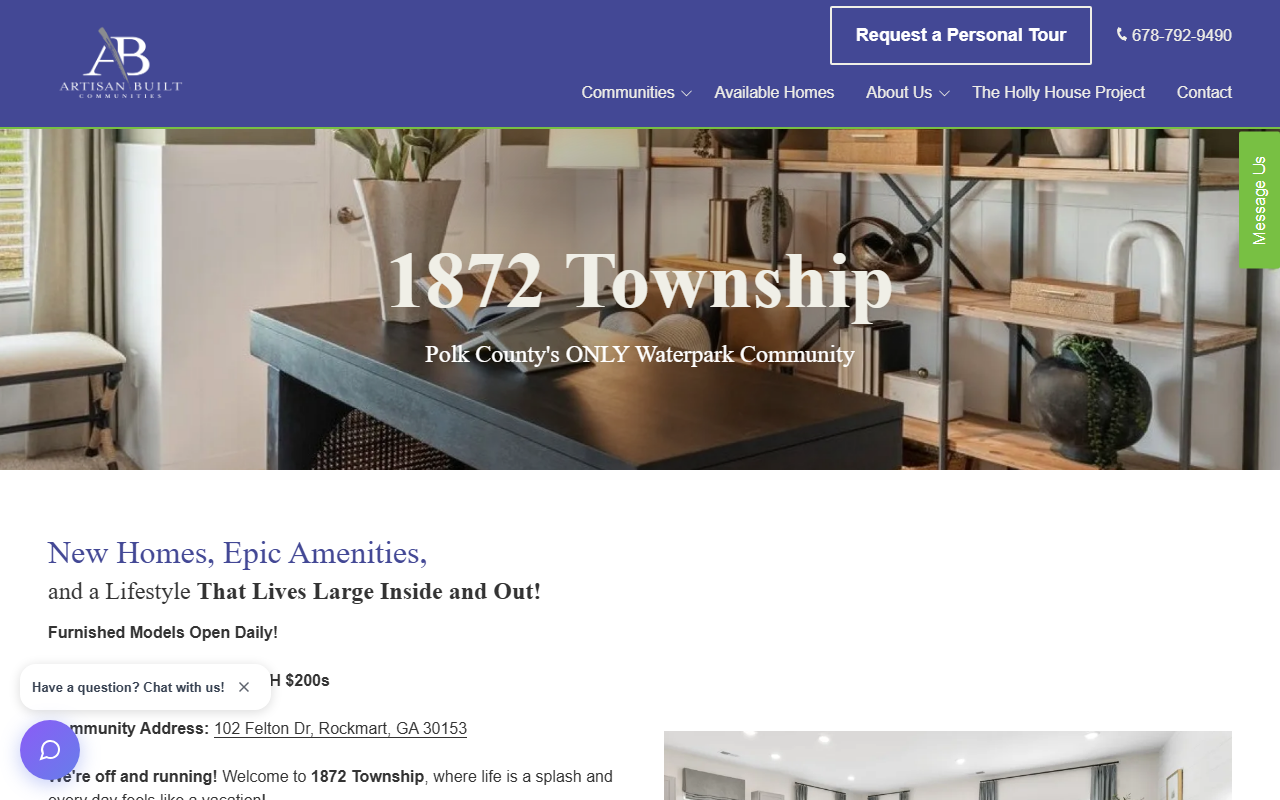 1872township.com screenshot