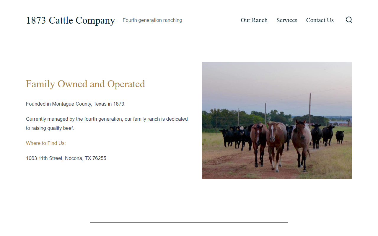 1873company.com screenshot