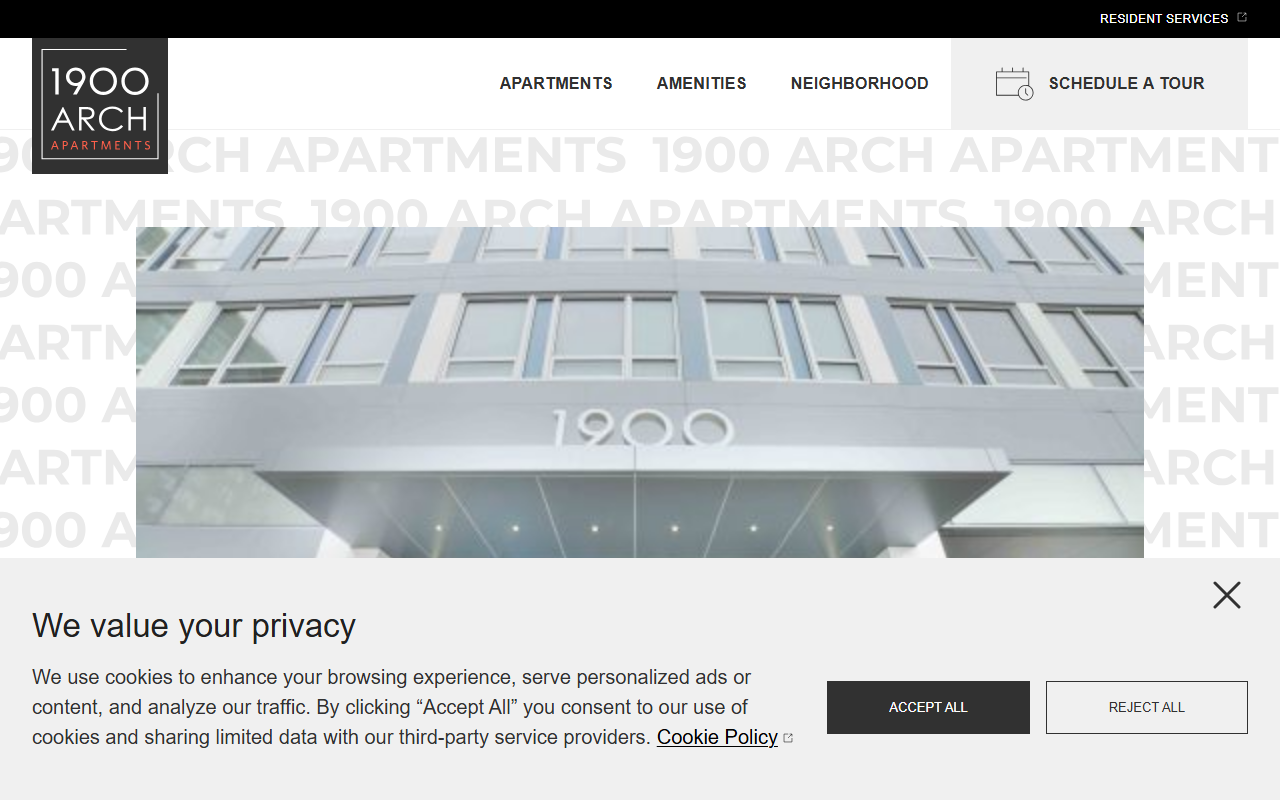 1900archapts.com screenshot