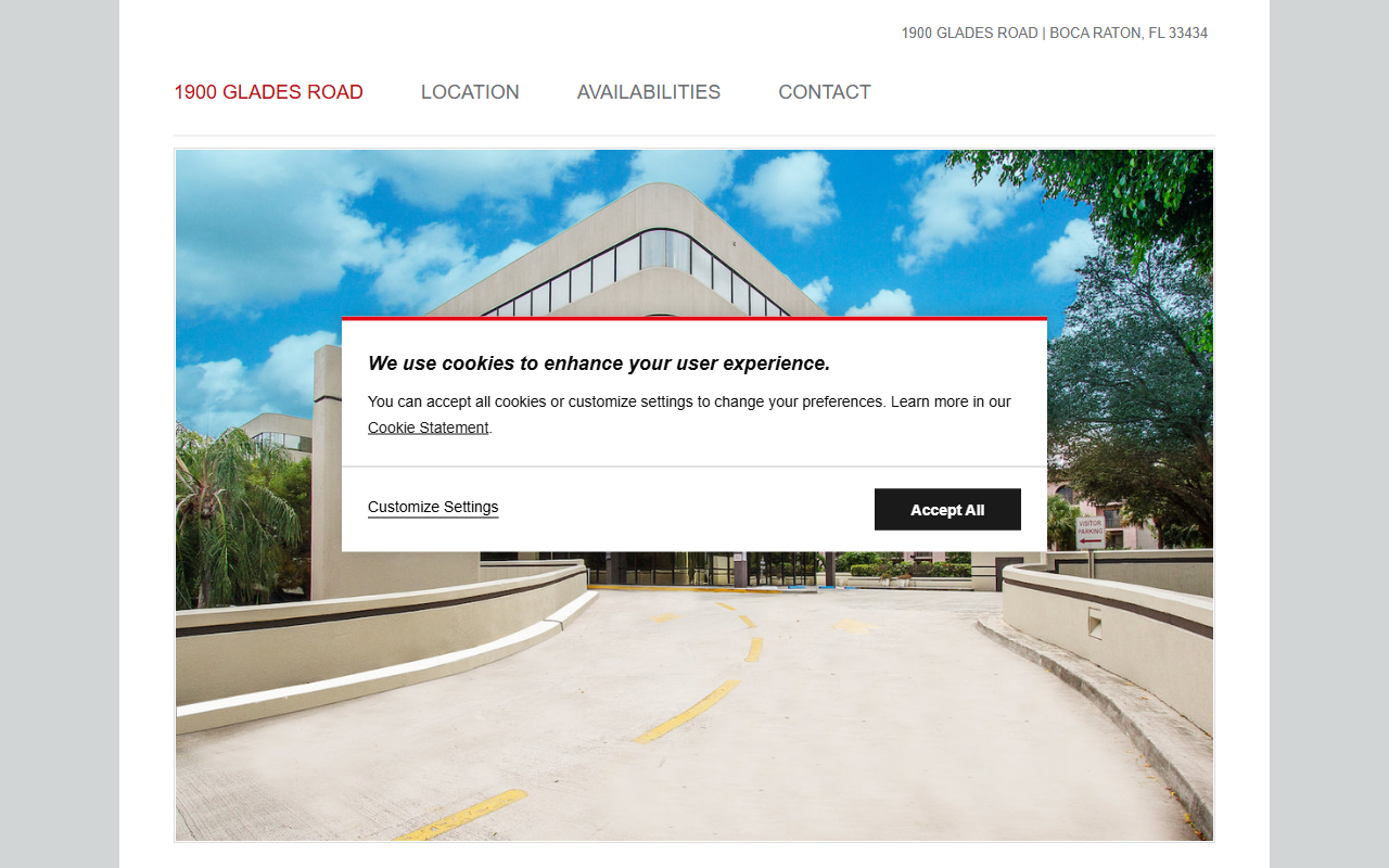 1900gladesroad.com screenshot