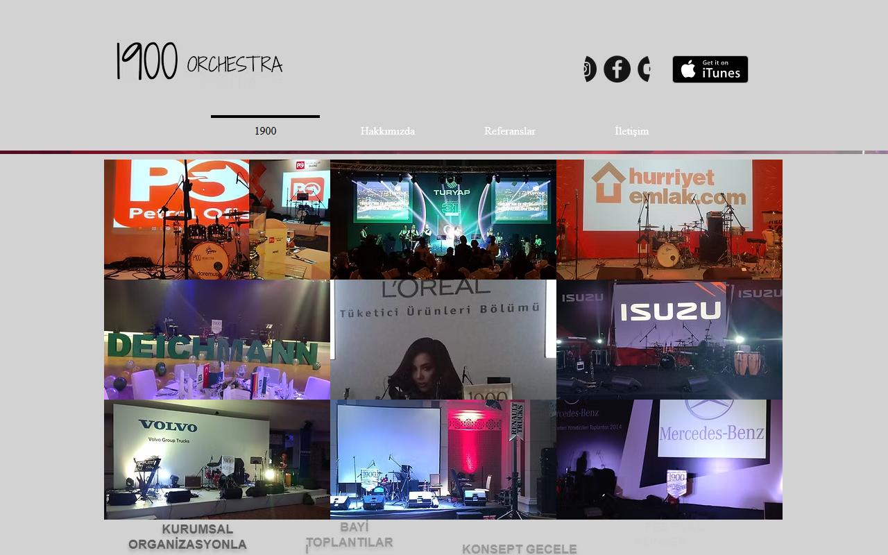 1900orchestra.com screenshot