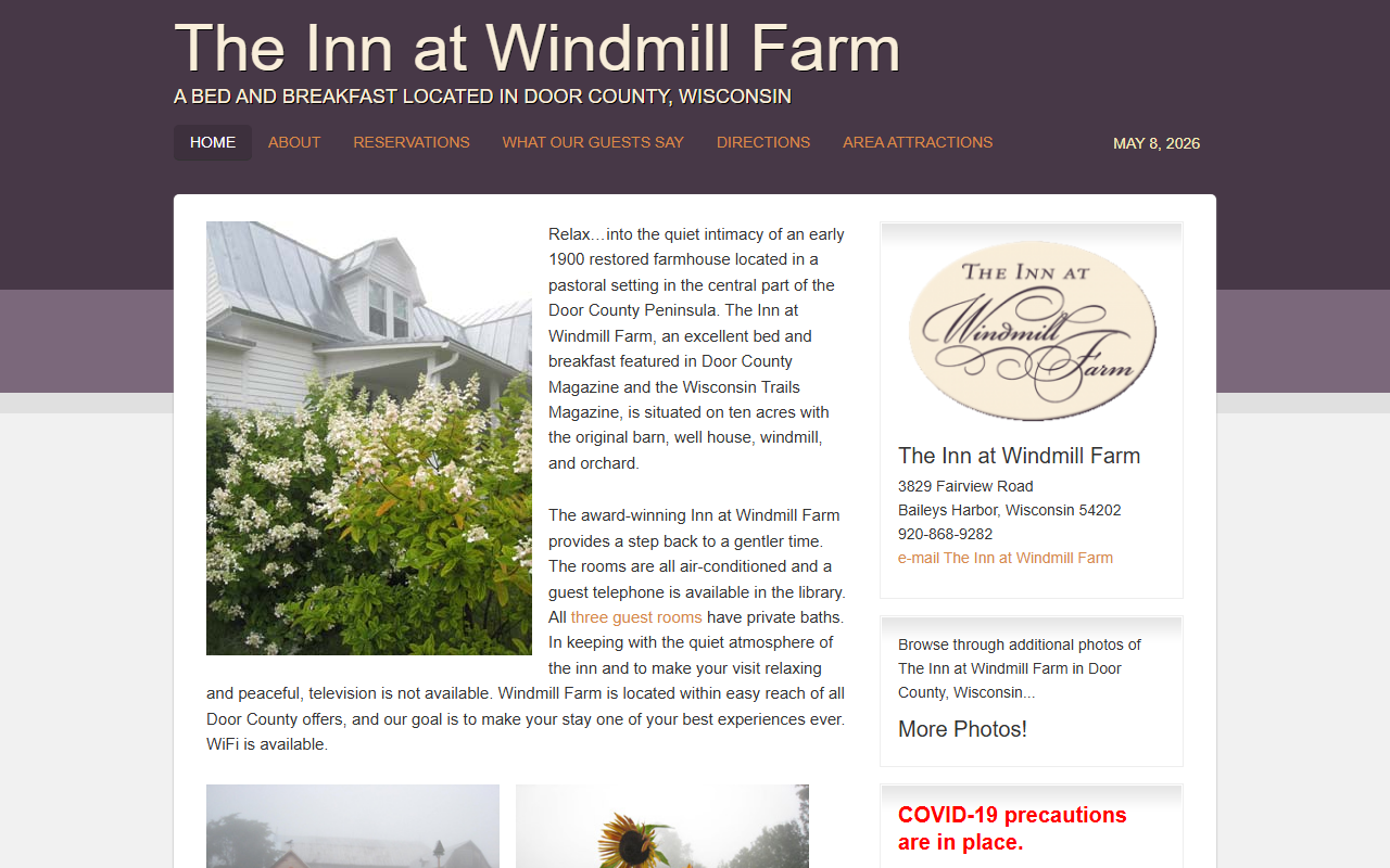 1900windmillfarm.com screenshot