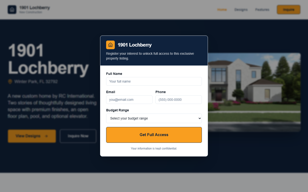 1901lochberry.com screenshot
