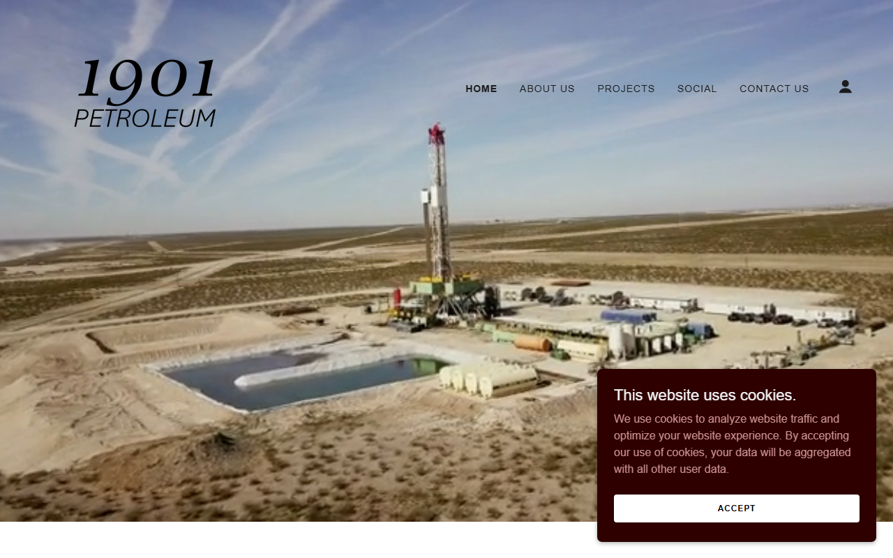 1901petroleum.com screenshot