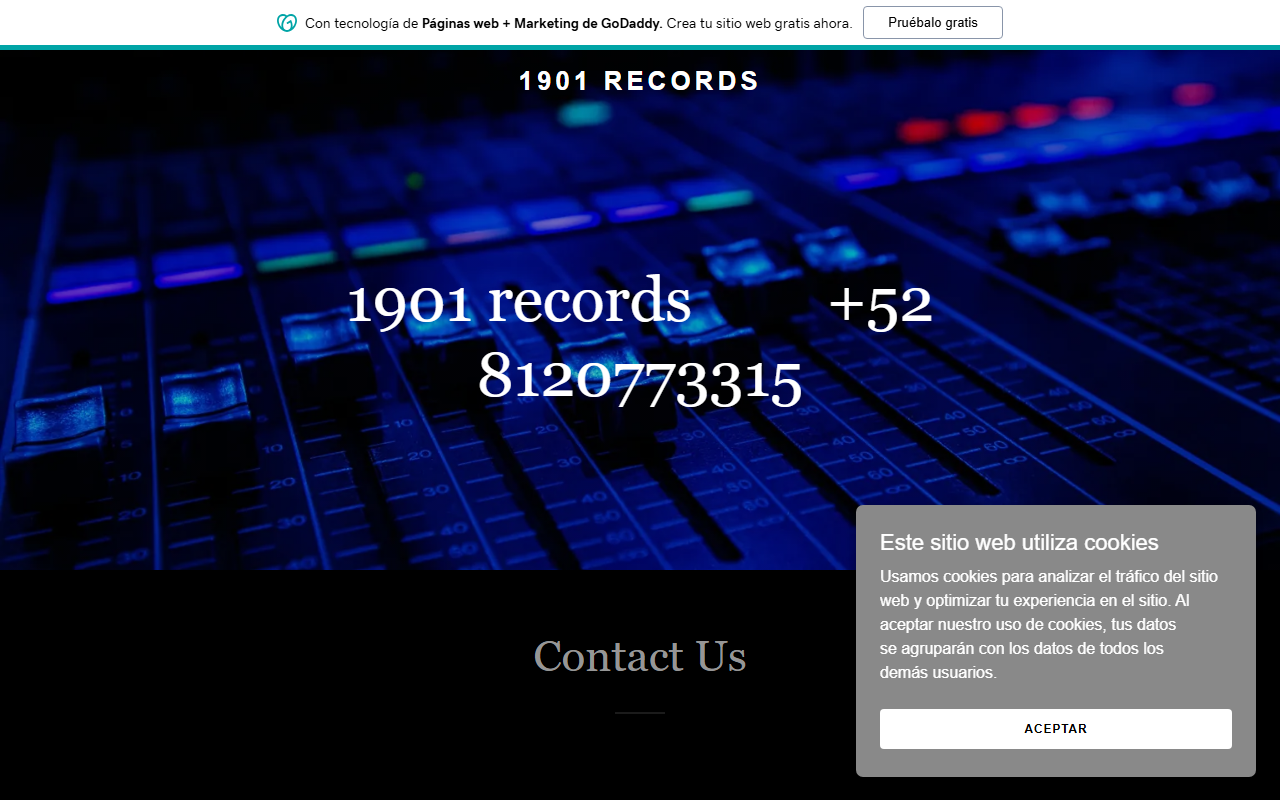 1901records.com screenshot