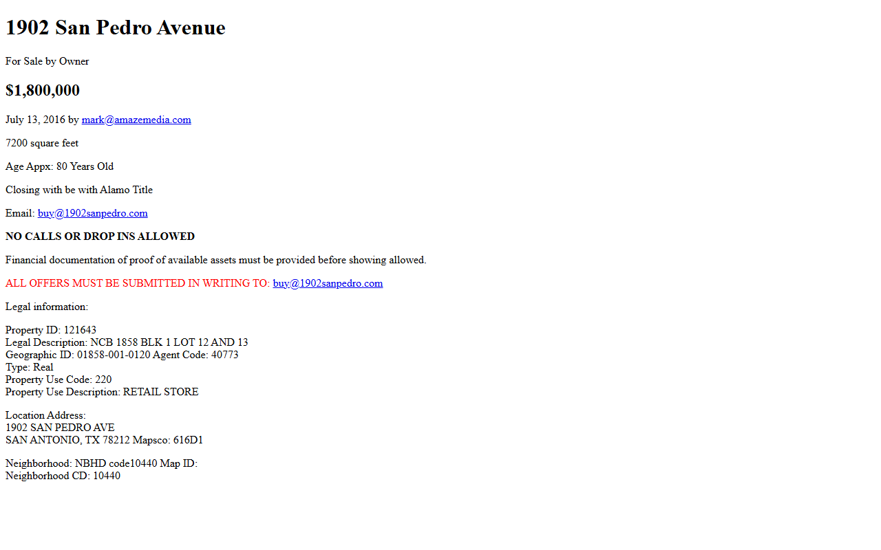 1902sanpedro.com screenshot