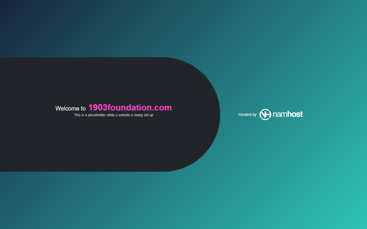 1903foundation.com screenshot