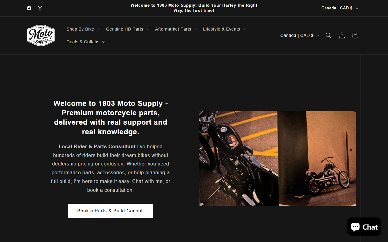 1903motosupply.com screenshot