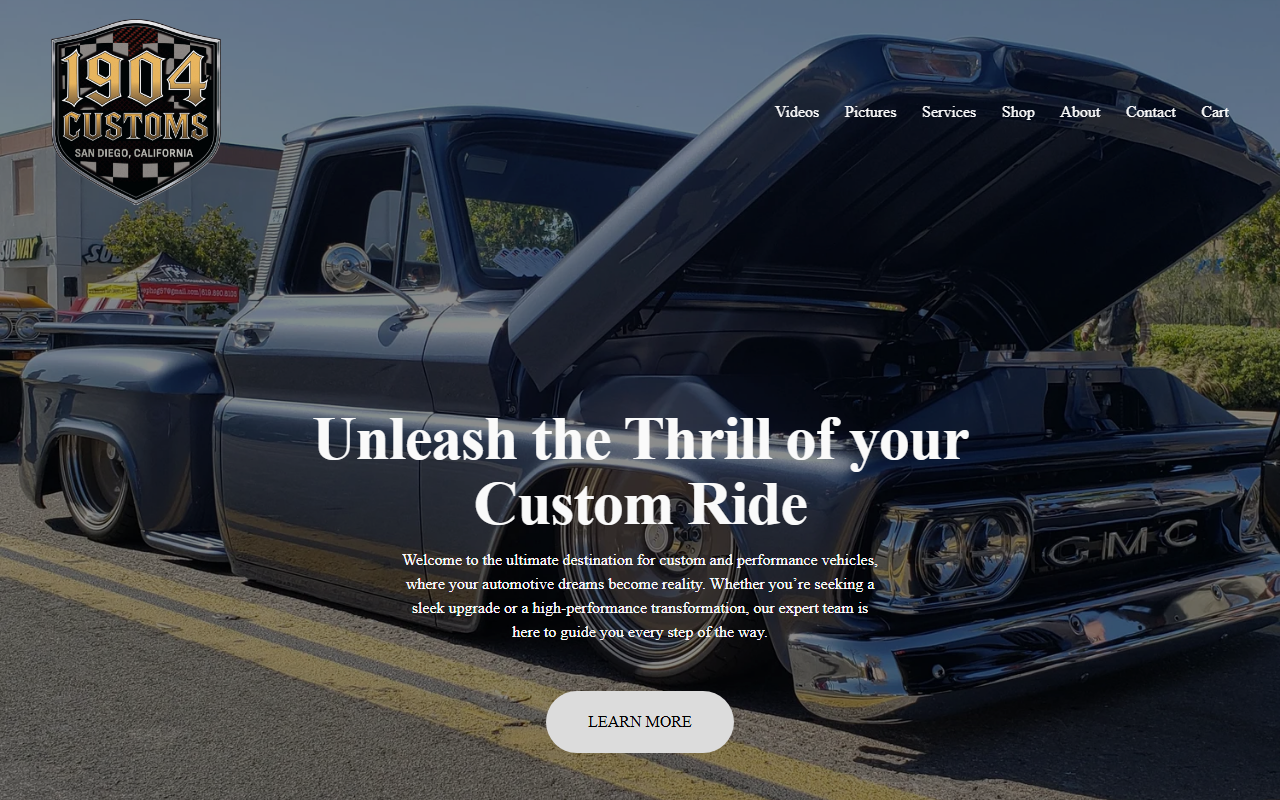 1904customs.com screenshot