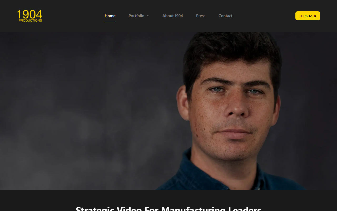 1904productions.com screenshot