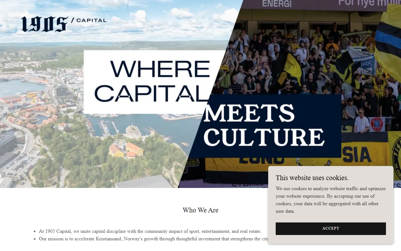 1905capitalgroup.com screenshot