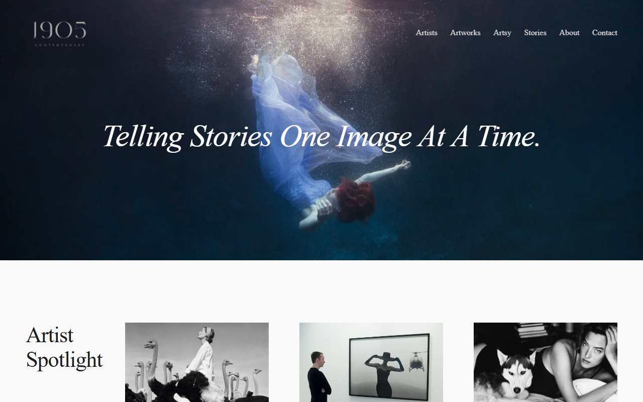 1905contemporary.com screenshot