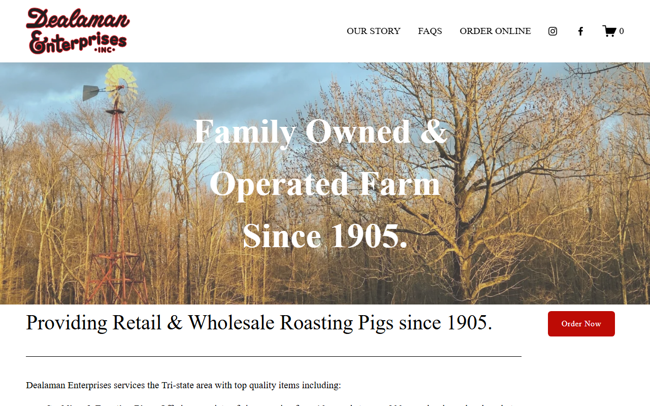 1905cutshop.com screenshot