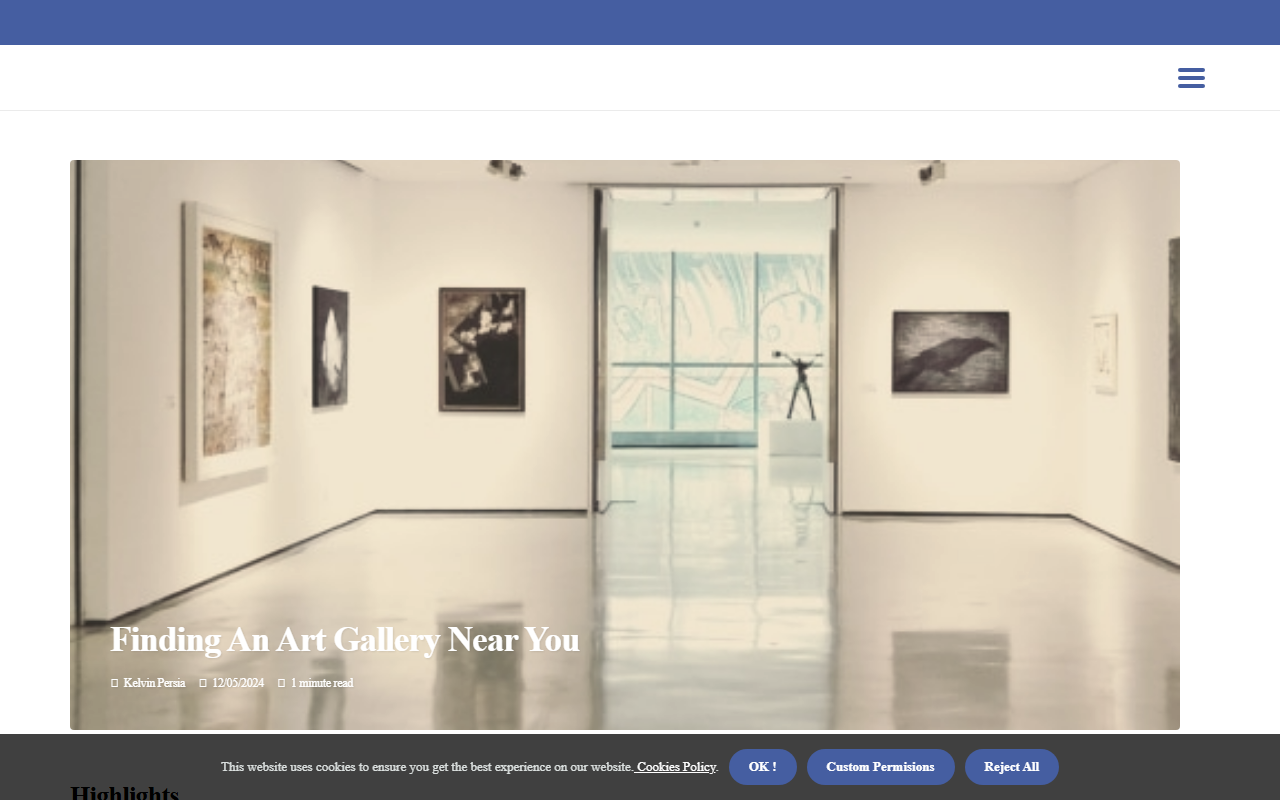 1906gallery.com screenshot