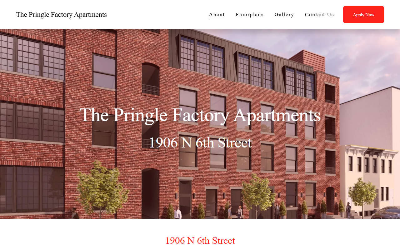 1906n6thstreet.com screenshot
