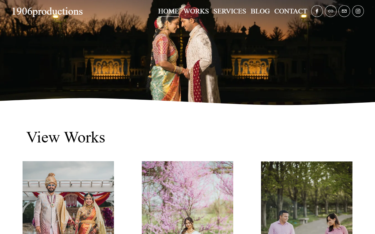 1906productions.com screenshot