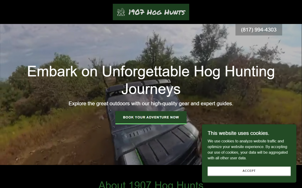 1907hoghunts.com screenshot