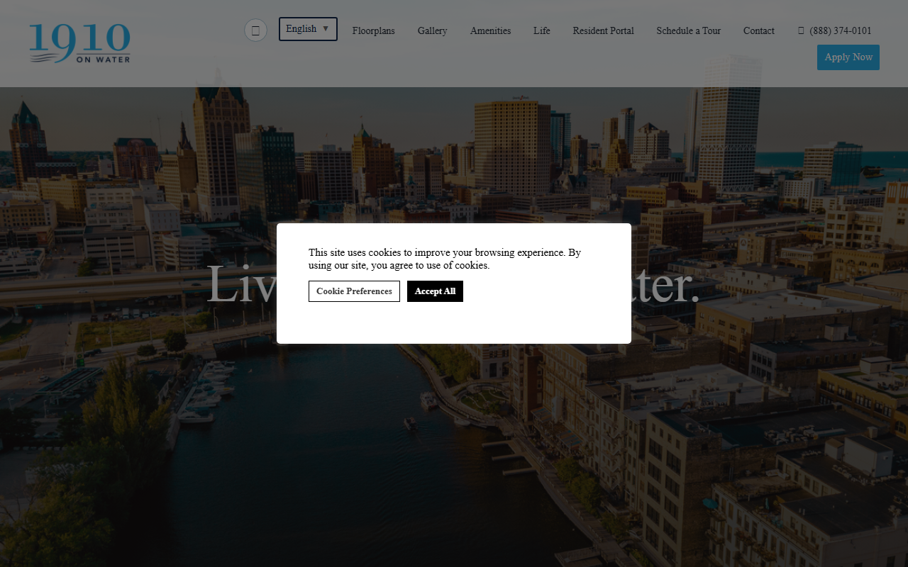 1910onwater.com screenshot
