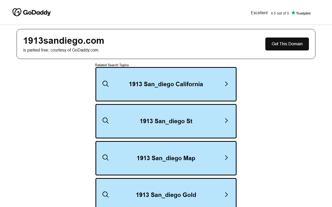 1913sandiego.com screenshot