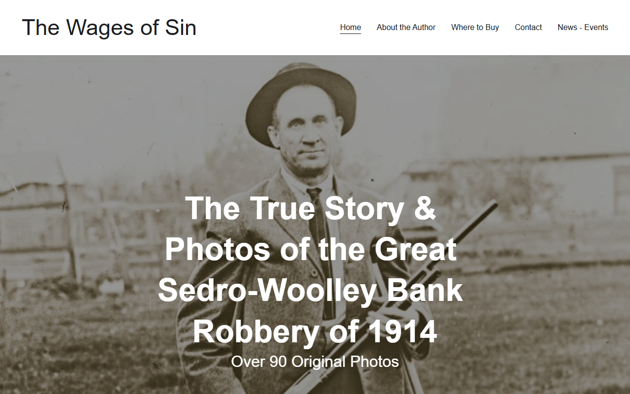 1914bankrobbery.com screenshot