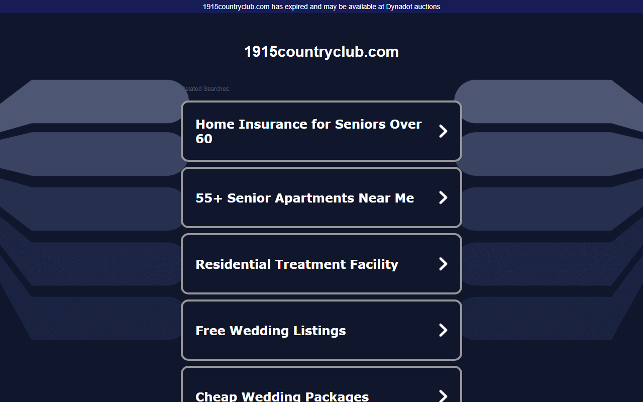 1915countryclub.com screenshot