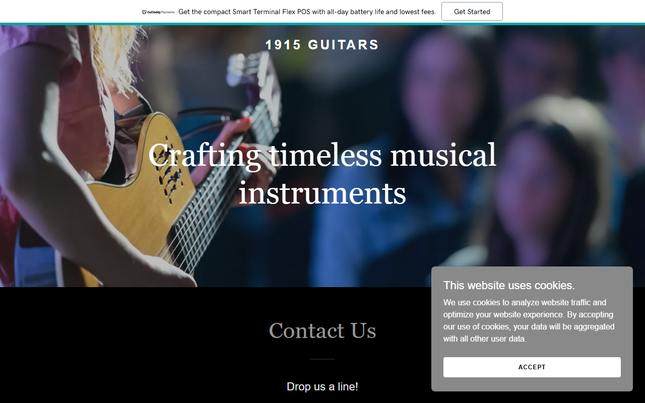 1915guitars.com screenshot
