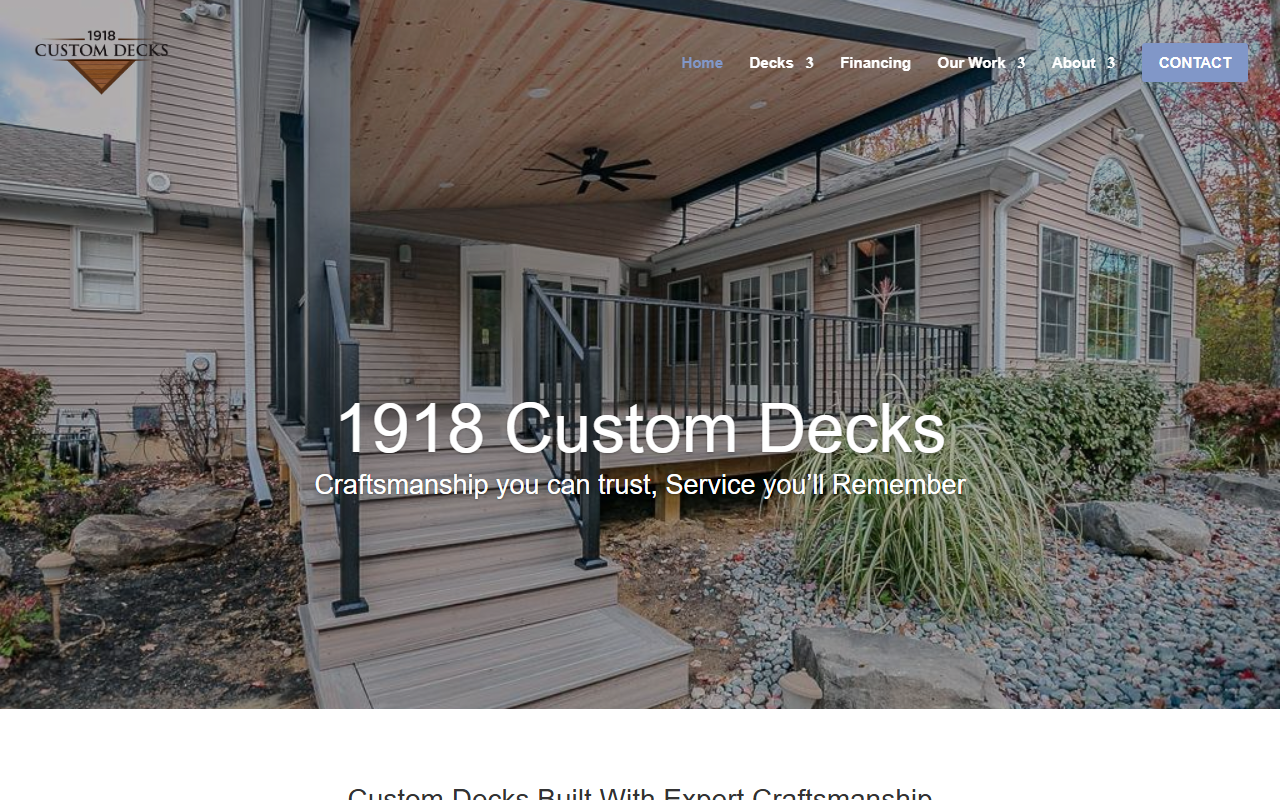 1918customdecks.com screenshot