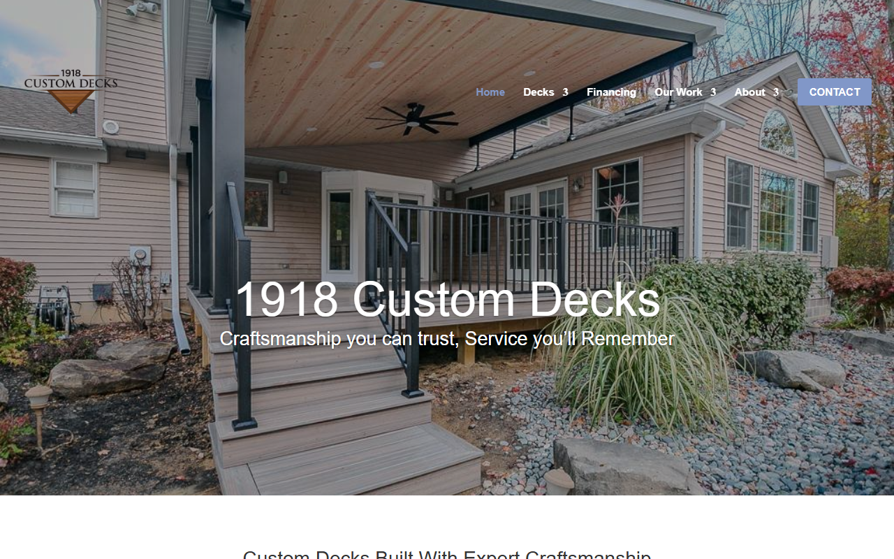 1918preservation.com screenshot
