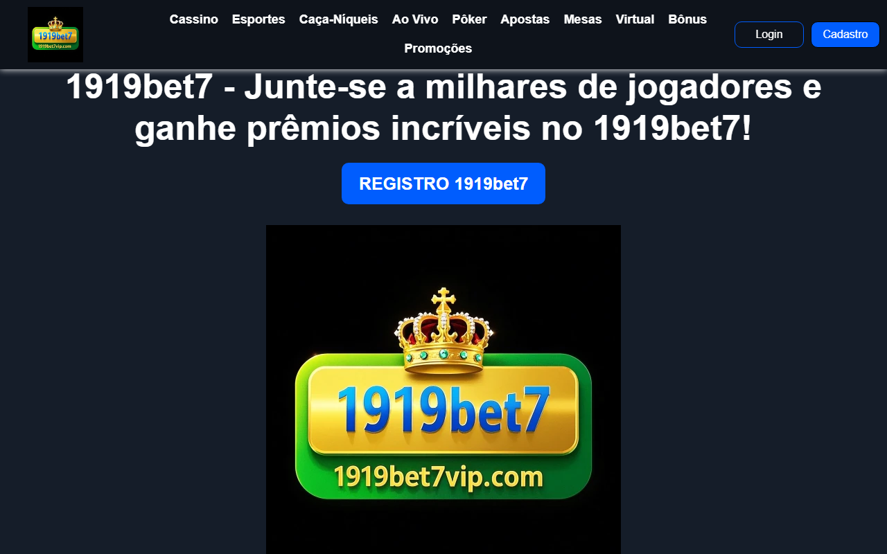 1919bet7vip.com screenshot