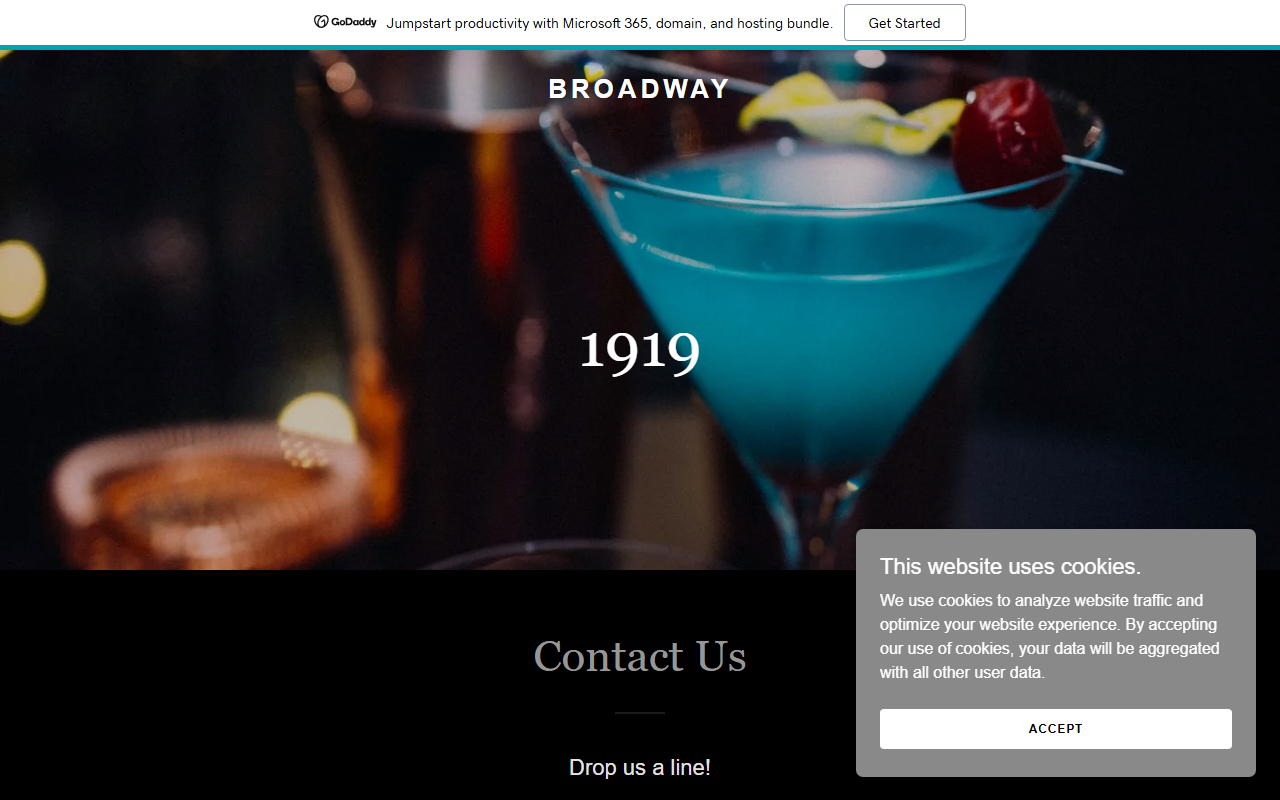 1919broadway.com screenshot