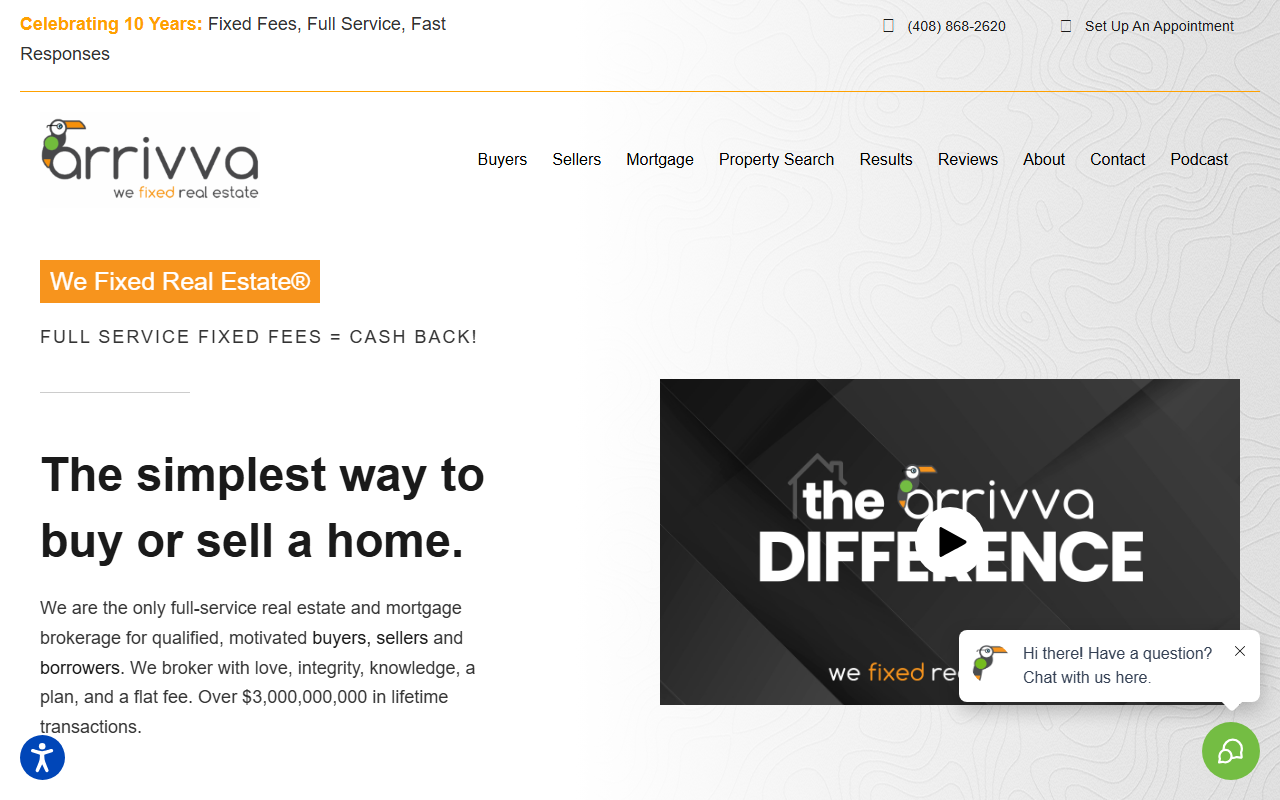 1919chestnut.com screenshot
