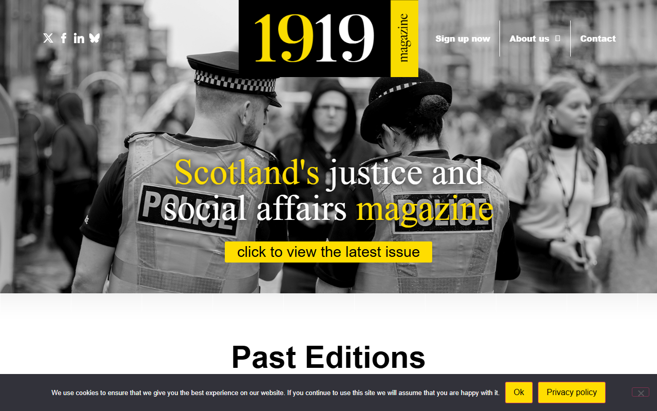 1919magazine.com screenshot