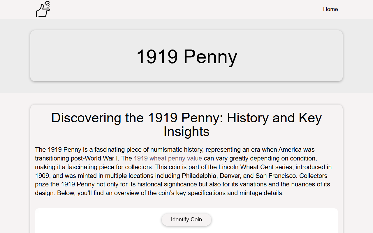 1919pennyvalue.com screenshot