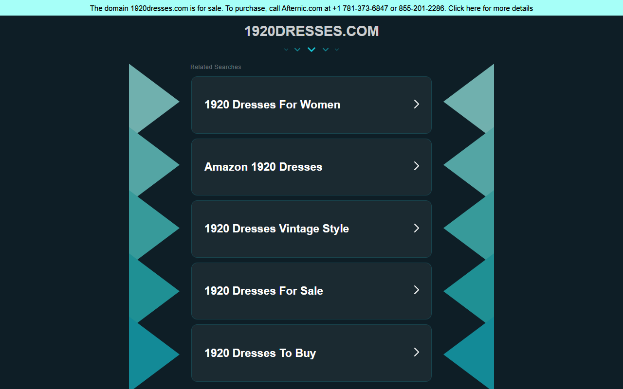 1920dresses.com screenshot