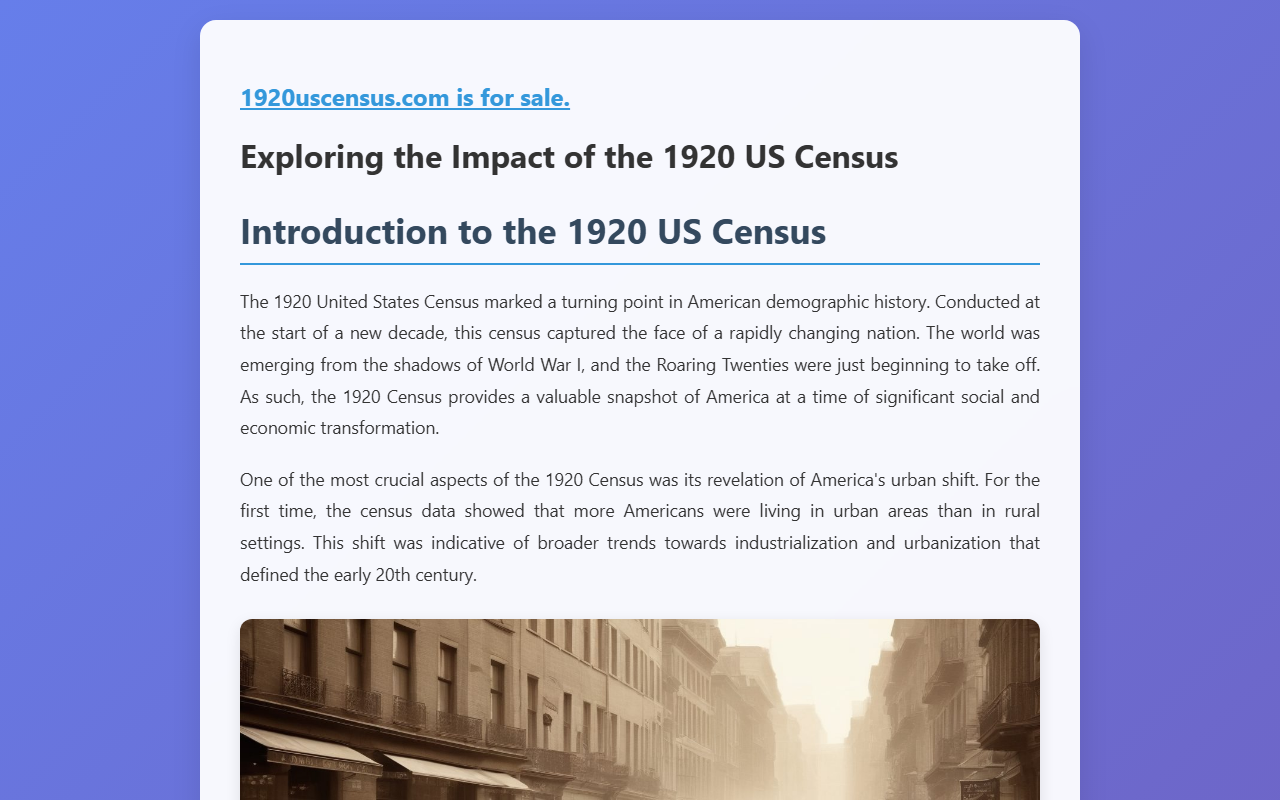 1920uscensus.com screenshot