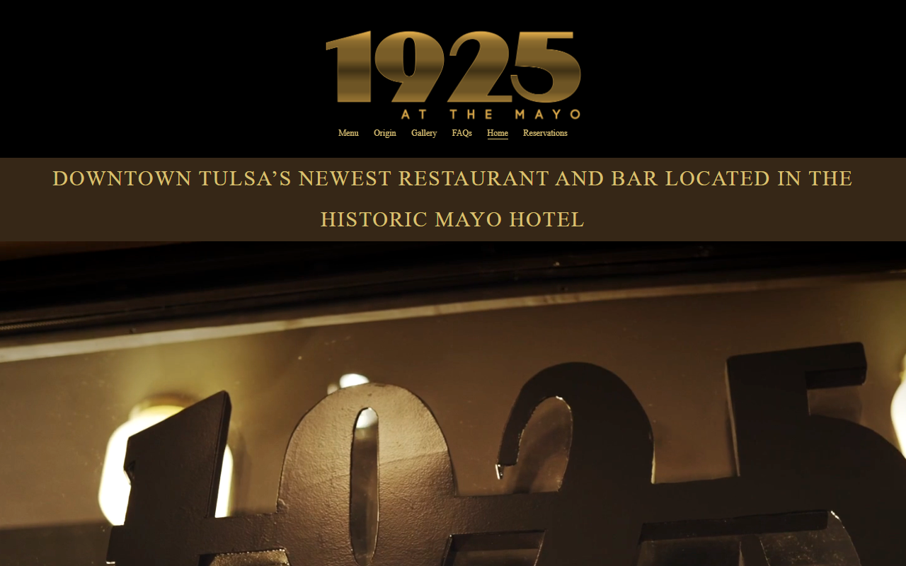 1925atthemayo.com screenshot