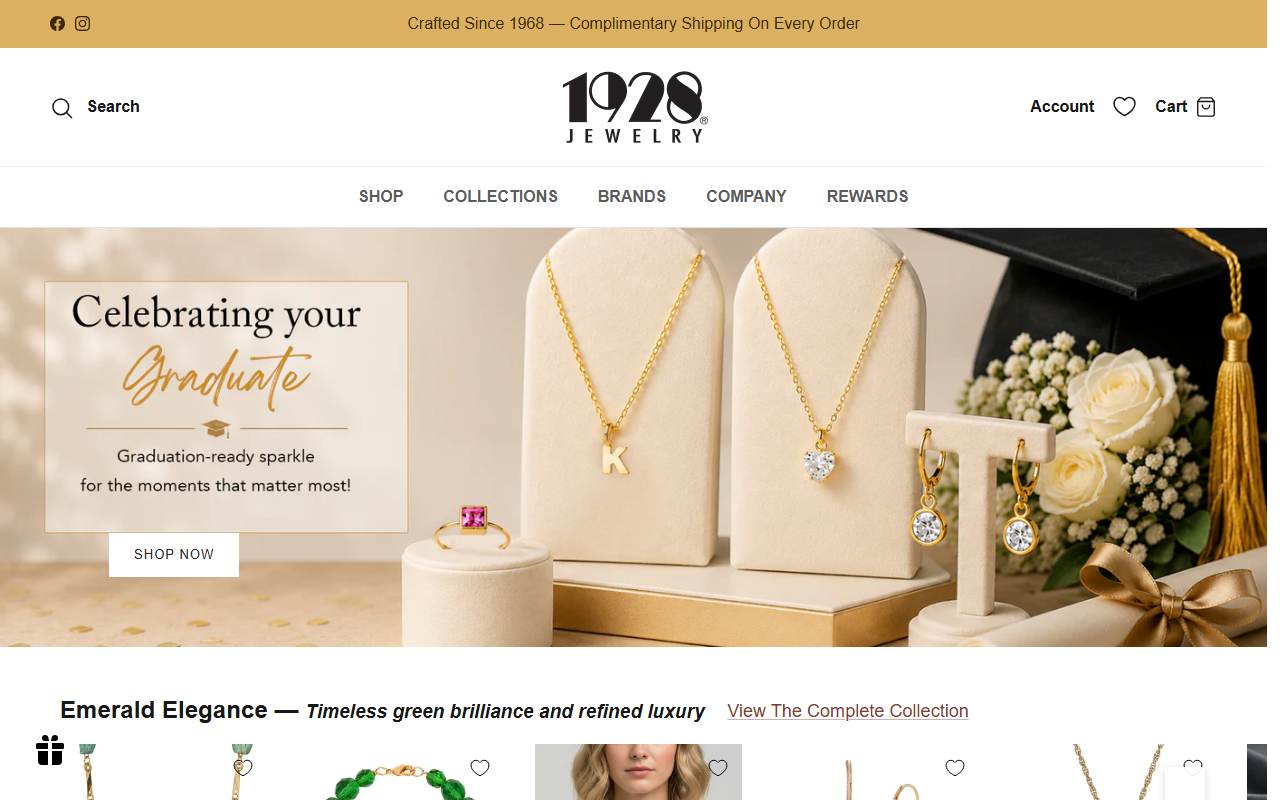 1928jewelery.com screenshot
