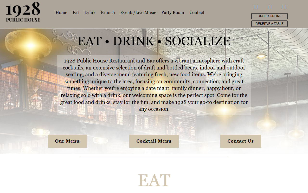1928publichouse.com screenshot