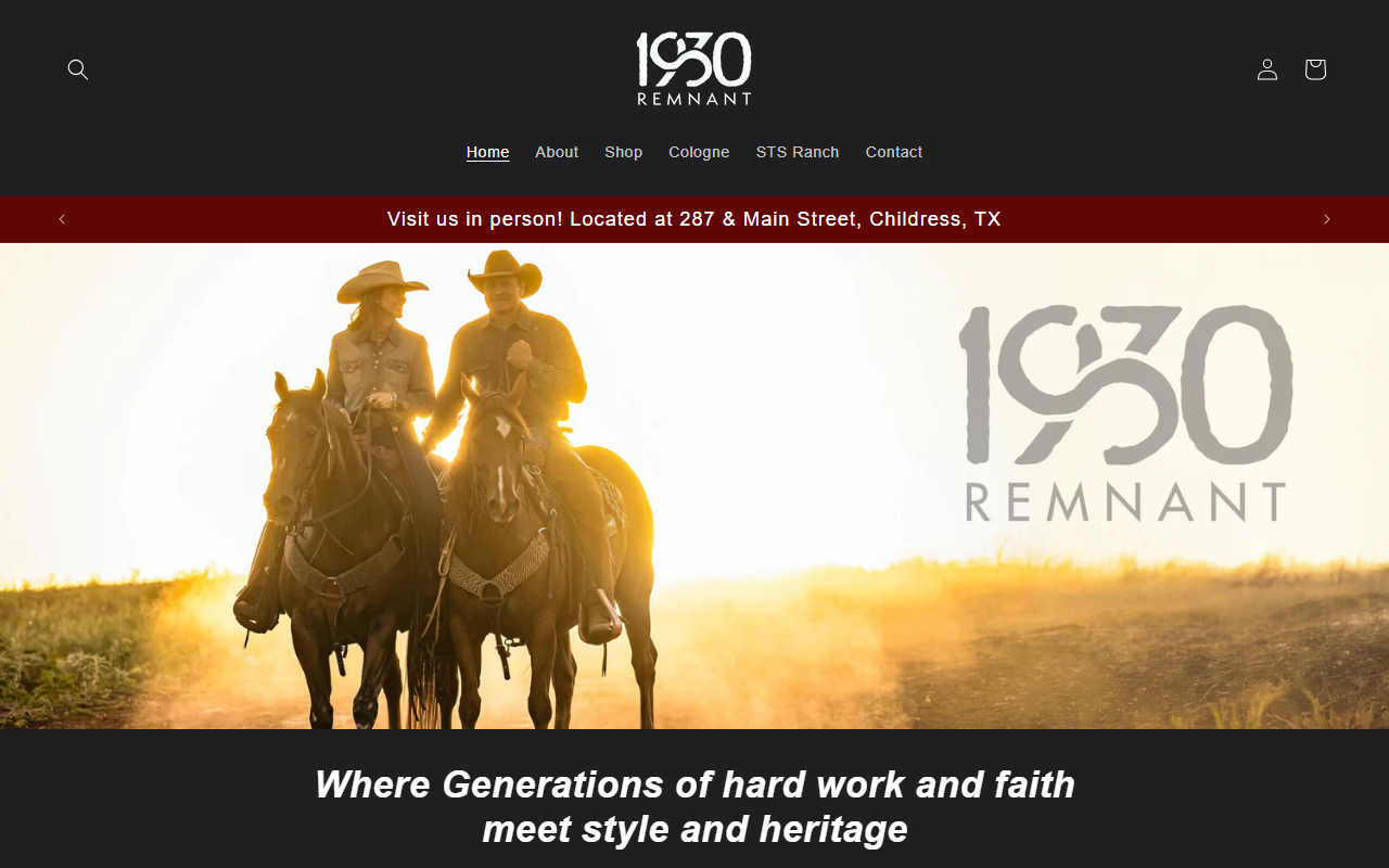 1930remnant.com screenshot