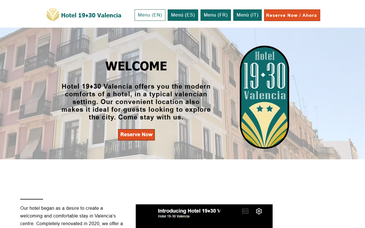 1930valencia.com screenshot
