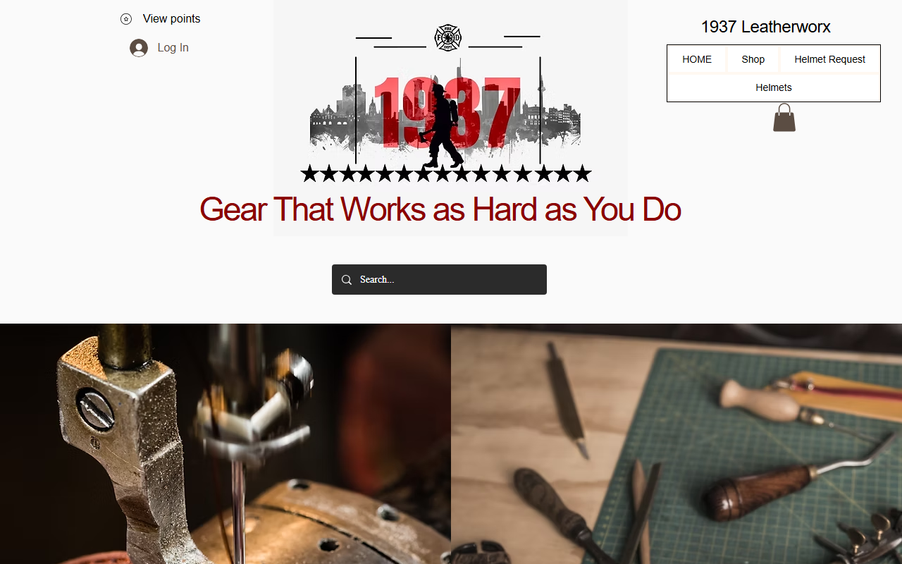 1937leatherworx.com screenshot
