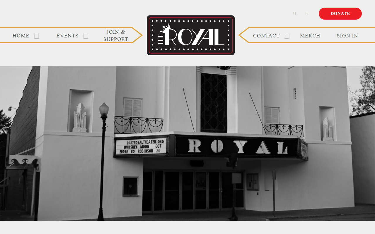 1937royaltheater.com screenshot