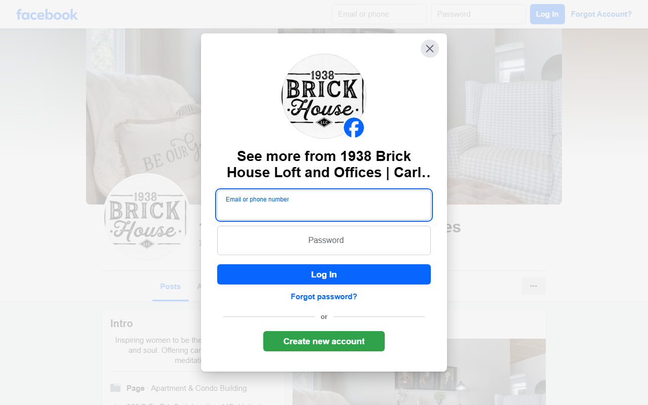 1938brickhouse.com screenshot