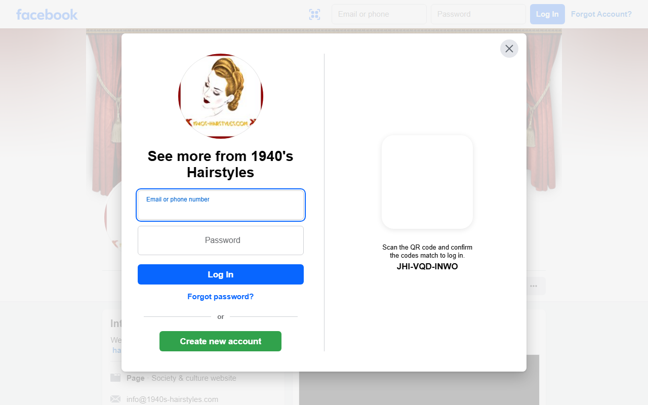 1940s-hairstyles.com screenshot