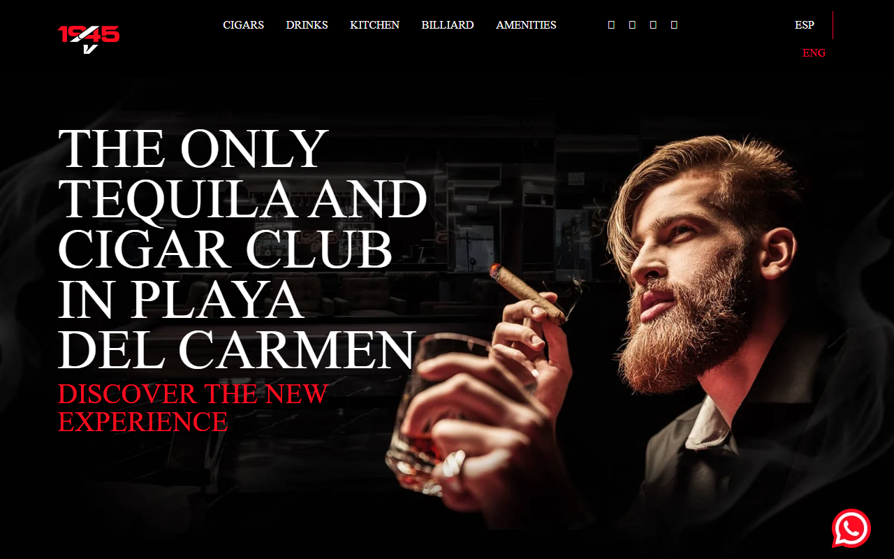 1945socialclub.com screenshot