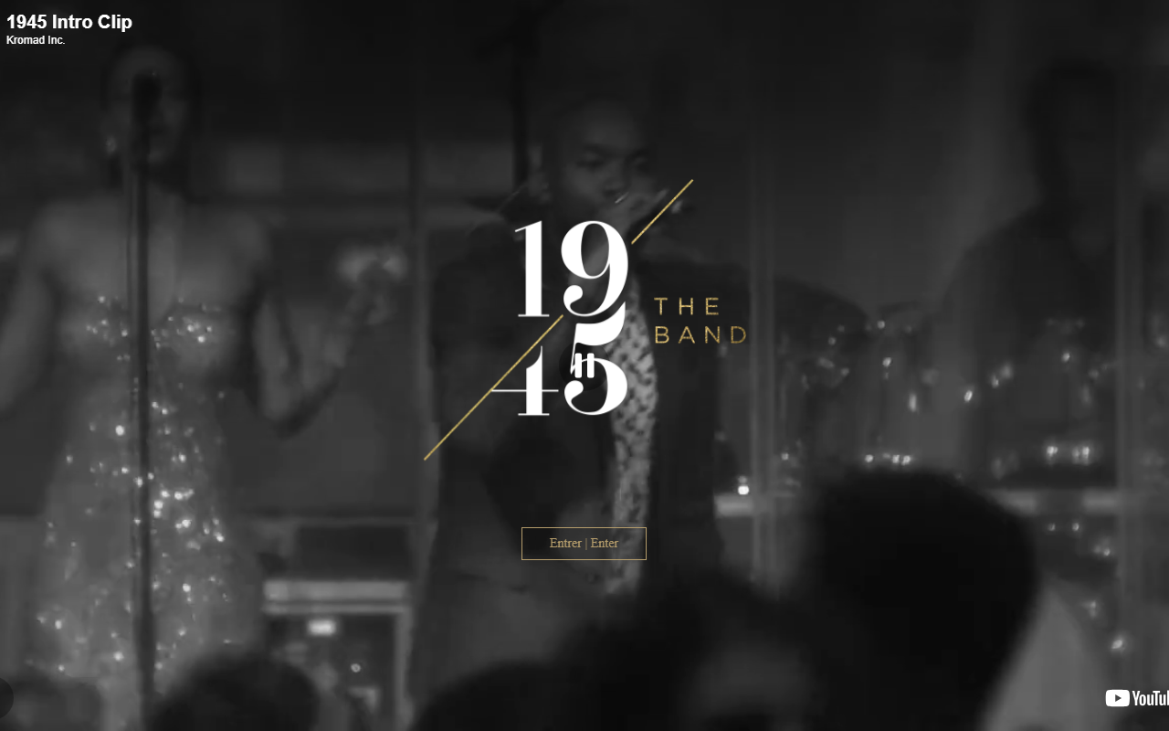 1945theband.com screenshot