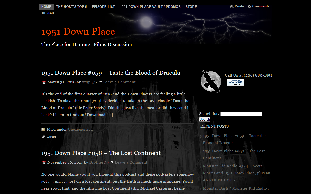 1951downplace.com screenshot